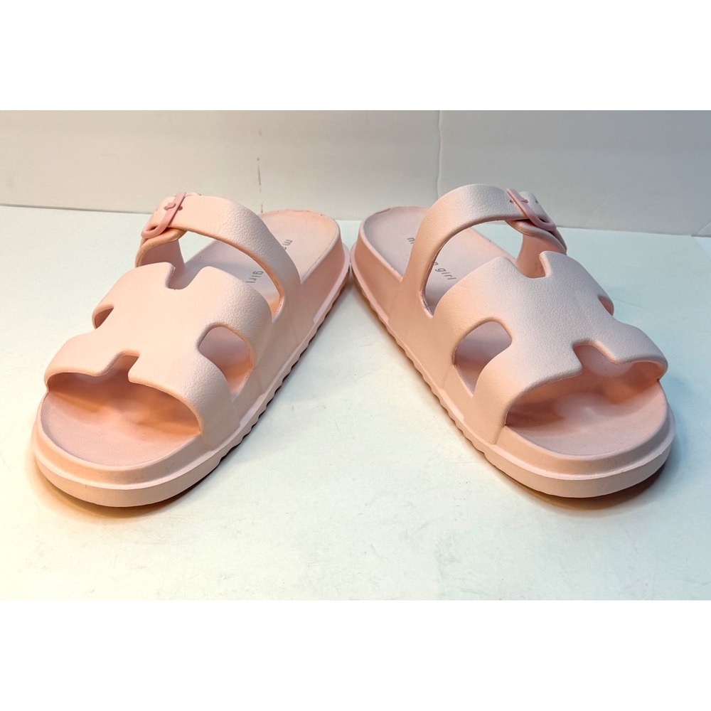 Madden Girl Darliing Banded Footbed Slide Sandals Pink Rose Size 11 NWT/BOX - Picture 9 of 10